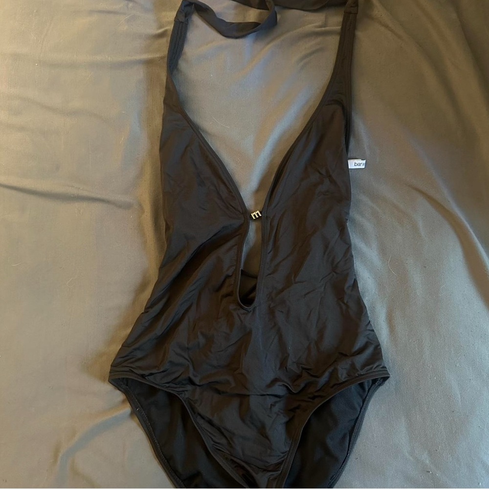 Black One-Piece Swimsuit